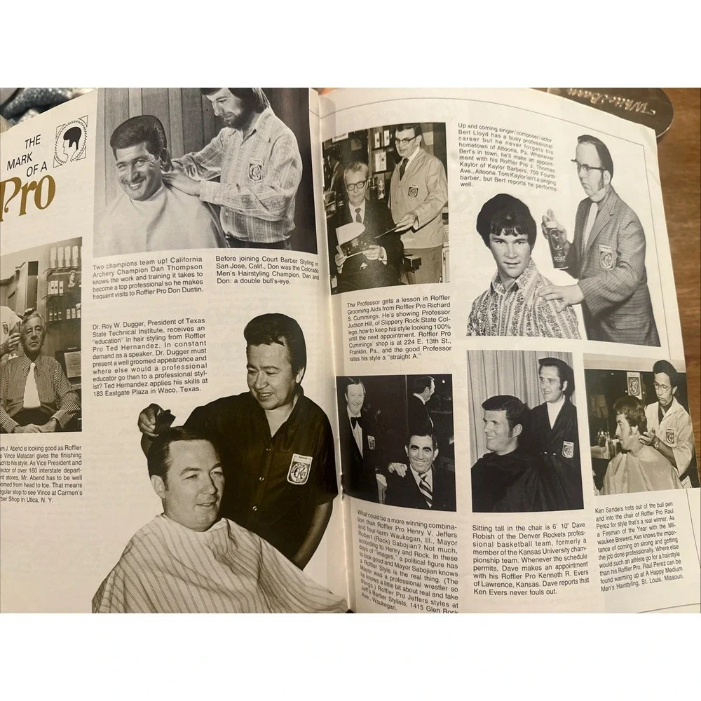 PIX Magazine Fall  1972  Roffler Top PIX Magazine Vintage Hair Magazine